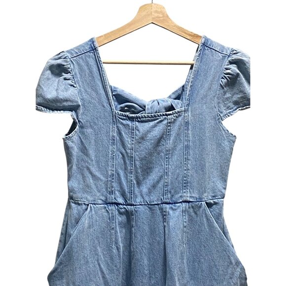 Molly Bracken Denim Dress Blue Size S - Picture 6 of 14